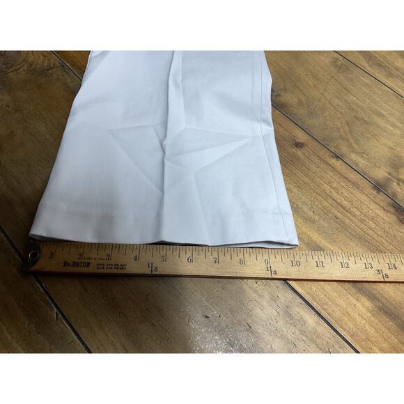 Spanx On The Go Kick Flare Cropped Pants Size 1X White Womens Pull On Stretch - Picture 9 of 10